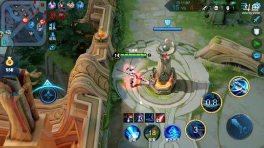 我在斗鱼看林蒙m直播王者荣耀