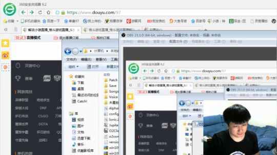 我在斗鱼看解说小狼直播格斗游戏