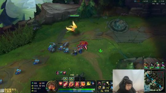 我在斗鱼看东北大鹌鹑直播英雄联盟