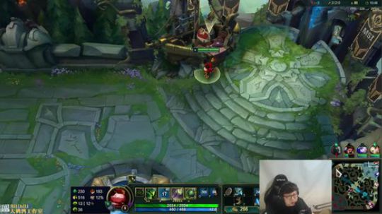 我在斗鱼看东北大鹌鹑直播英雄联盟