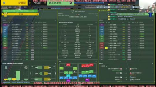 六月：足球经理FM2019南北开第6年 2019-05-22 11点场