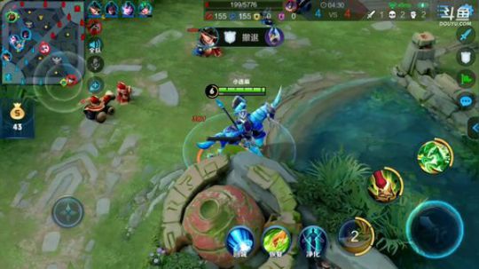 我在斗鱼看林蒙m直播王者荣耀