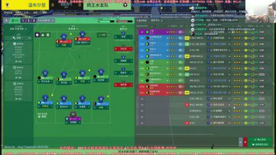 六月：足球经理FM2019南北开第6年 2019-05-23 13点场