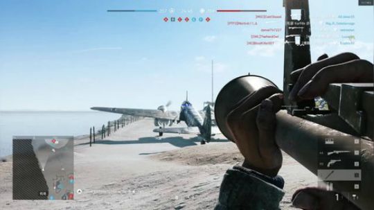 【BFV】如何简单的用火箭筒打掉飞机~哈哈~