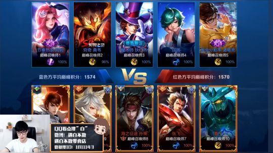 巅峰赛98胜率上国服李白 2019-05-24 19点场