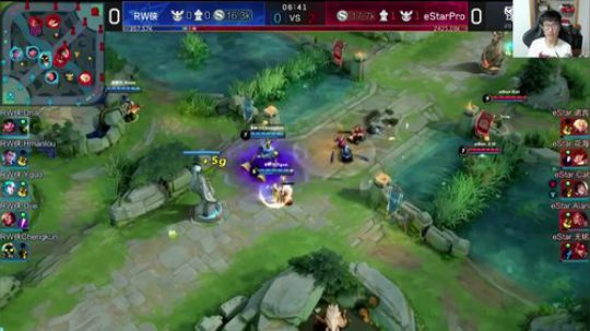 潇洒解说：eStar vs rw侠 2019-05-26 17点场
