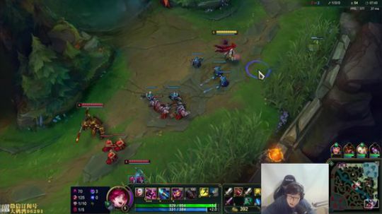 我在斗鱼看东北大鹌鹑直播英雄联盟