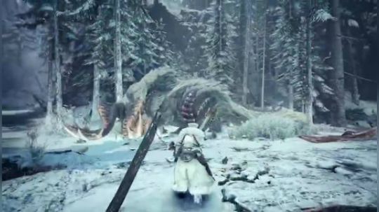 怪物猎人世界DLC“Iceborne"大剑新的动作演示