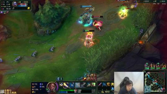 我在斗鱼看东北大鹌鹑直播英雄联盟