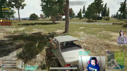 我在斗鱼看pigff直播绝地求生