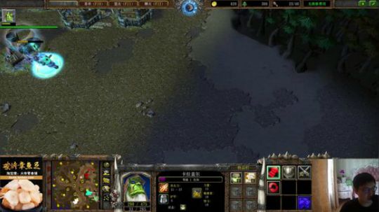 我在斗鱼看大帝LioN直播魔兽争霸