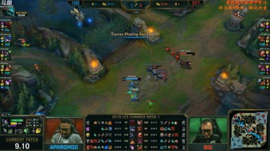 解说雨童：LCS常规赛W1D2 2019-06-03 06点场