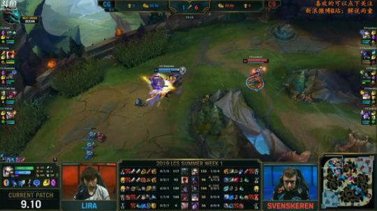 解说雨童：LCS常规赛W1D2 2019-06-03 02点场