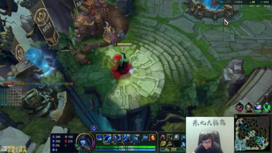 我在斗鱼看东北大鹌鹑直播英雄联盟