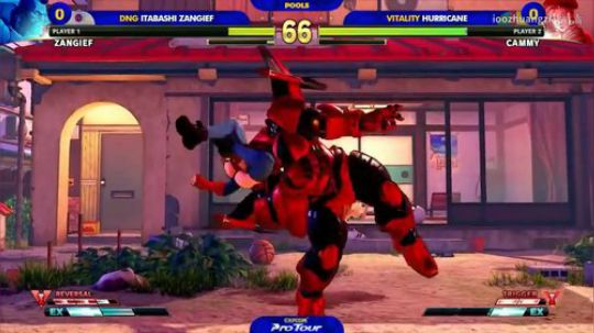 Itazan Zangief vs Hurricane