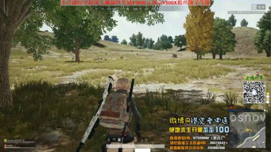 【错觉老中医】今日第二份的双排13杀吃鸡