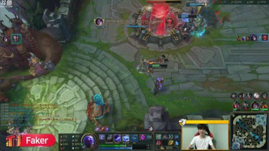 我在斗鱼看T1直播faker直播英雄联盟