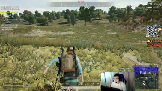 我在斗鱼看pigff直播绝地求生