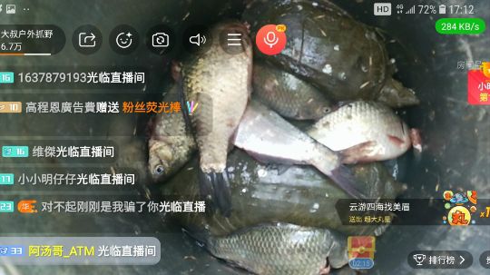 地笼，收地笼喽