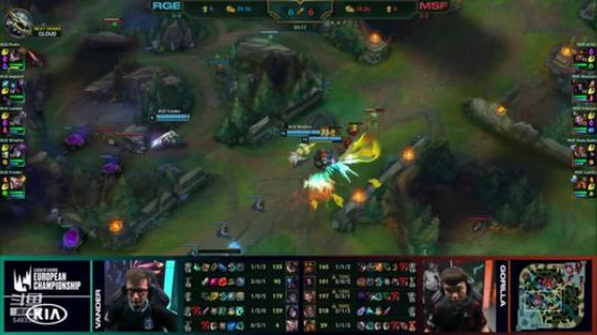 解说雨童：LEC常规赛W1D1 2019-06-08 01点场