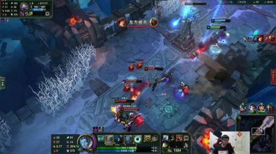 我在斗鱼看火力堂主直播户外