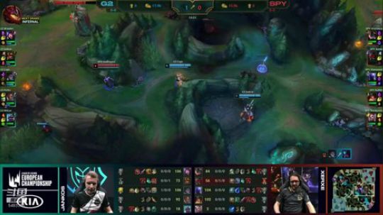 解说雨童：LEC常规赛W1D1 2019-06-07 23点场