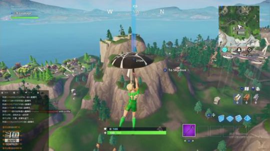 NS版堡垒之夜，光头快递员~ 2019-06-08 23点场