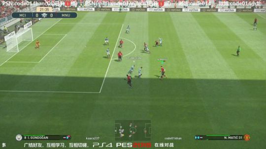 实况足球PS4pes2019KO区友谊赛0609