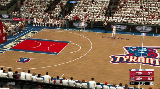 我在斗鱼看寅子直播NBA2K