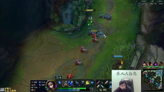 我在斗鱼看东北大鹌鹑直播英雄联盟