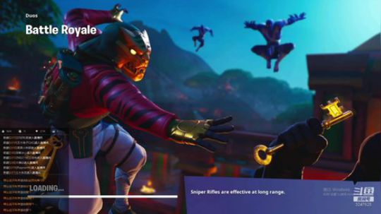 NS堡垒之夜，白脸快递员 2019-06-10 15点场