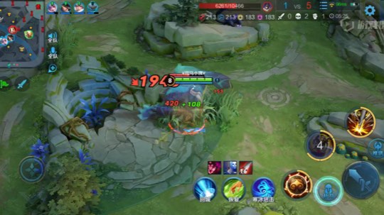 残血反杀兰陵王