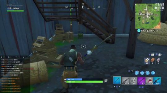 NS堡垒之夜，白脸快递员 2019-06-11 17点场