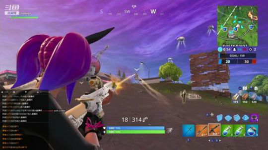 NS堡垒之夜，白脸快递员 2019-06-11 13点场