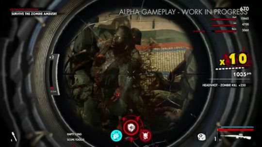 僵尸部队4：死亡战争 2019 E3实机演示视频