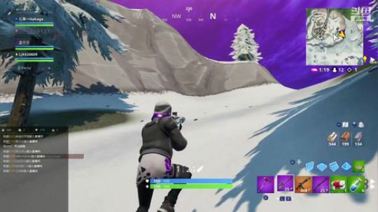 NS堡垒之夜，白脸快递员 2019-06-11 19点场