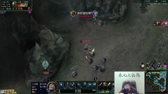 我在斗鱼看东北大鹌鹑直播英雄联盟