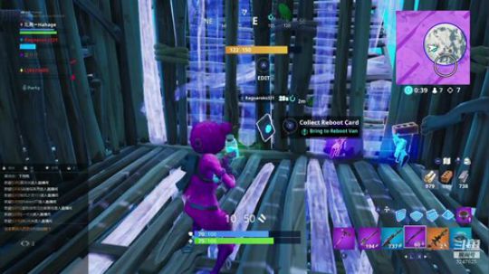 NS堡垒之夜，白脸快递员 2019-06-12 21点场