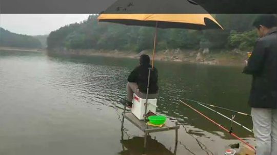 挑战水库超级大黄尾第二天 2019-06-13 08点场