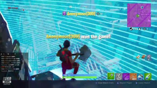 NS堡垒之夜，白脸快递员 2019-06-12 19点场