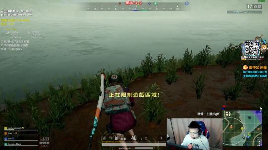 我在斗鱼看pigff直播绝地求生