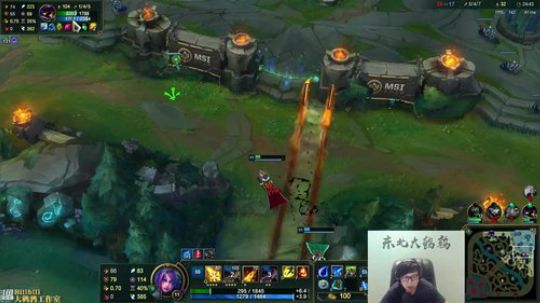 我在斗鱼看东北大鹌鹑直播英雄联盟