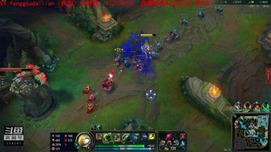 我在斗鱼看疯狗炼金直播英雄联盟