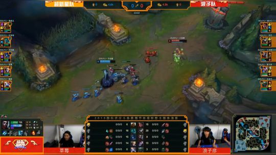 英雄联盟主播表演赛-超新星队VS混子队