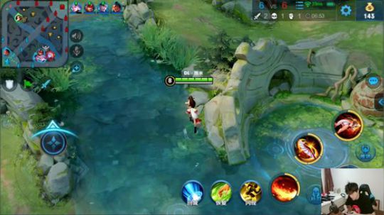 我在斗鱼看DL丶拖米直播王者荣耀