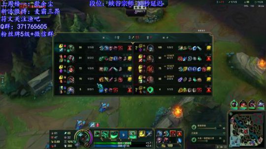 宗师局稻草人打野5杀视频