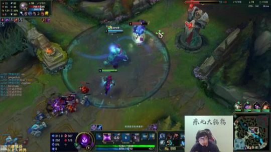 我在斗鱼看东北大鹌鹑直播英雄联盟