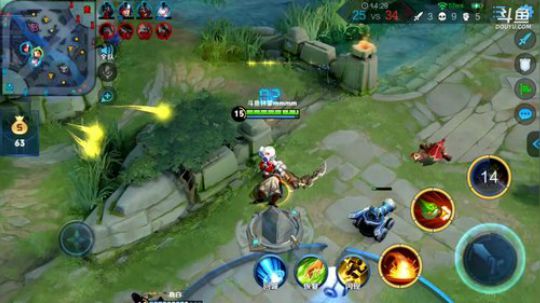 我在斗鱼看林蒙m直播王者荣耀