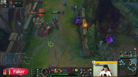 我在斗鱼看T1直播faker直播英雄联盟