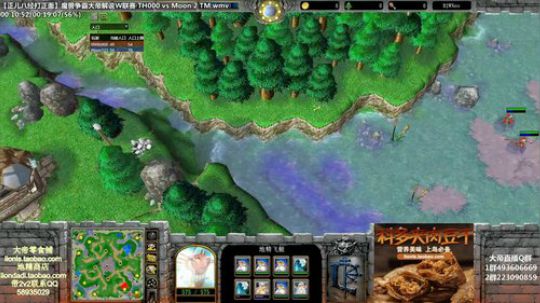 我在斗鱼看大帝LioN直播魔兽争霸